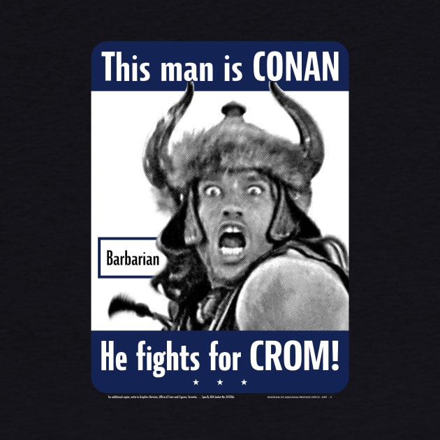 Conan the Barbarian for Crom by Ekliptik